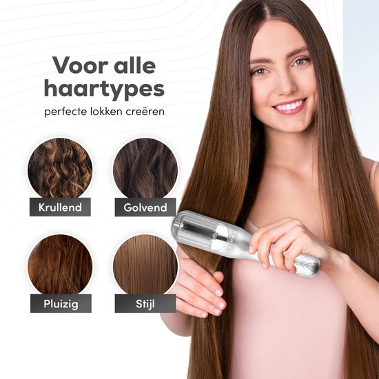 La Nou® Split Remover 4 - Split Ender - Incl. accessoires - Voor Gespleten Haarpunten - Split end Trimmer - Split remover - Zilver