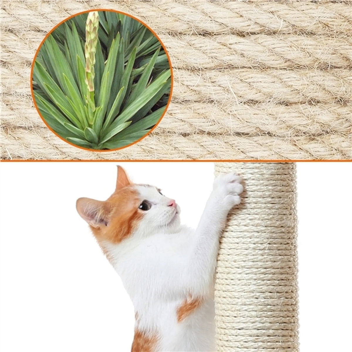 Yaheetech Krabpaal Met 5 Sisalpalen – Voorzien Van Gewatteerd Kijkplatform En Hangmat En Kattenhol – Voor 2 Tot 3 Kleine En Middelgrote Katten – Lichtgrijs Pluche En Metaal – 43,5 x 43,5 x 106 cm
