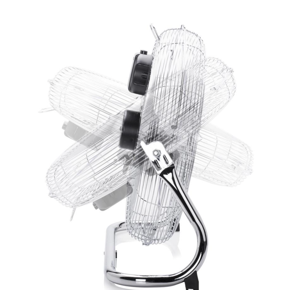 Tristar PD-3897 Metalen Boxventilator 40 cm - Metallic Zilver - 3 Snelheden