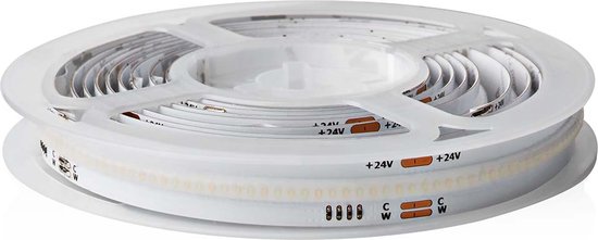 Nedis SmartLife LED Strip - Wi-Fi - Warm tot Koel Wit - COB - 2.00 m - IP20 - 2700 - 6500 K - 1000 lm - Android / IOS