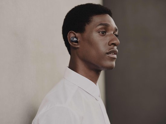 KEF - MU3 - Draadloze Noise Cancelling True Wireless Oordopjes - Charcoal Grey