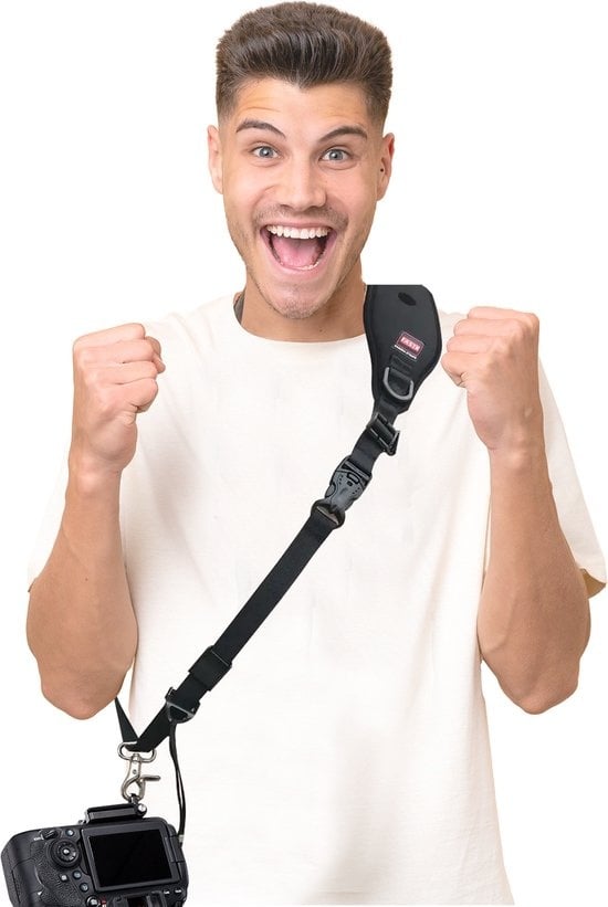 Garpex® Verstelbare Camera Strap - Schouderriem voor Digitale en Spiegelreflex Camera - Camera Schouderband - Comfortabel en Duurzaam