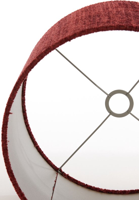 Light & Living - Lampenkap RUBY - Ø30x21cm - Rood