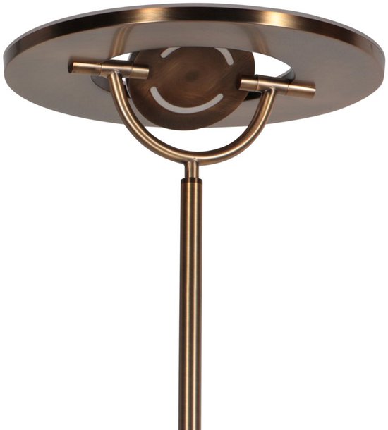 Steinhauer Exclusive - vloerlamp - Soleil2 - brons - kunststof metaal - Ø 32cm - LED - 4386BR