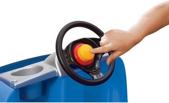 Step2 Whisper Ride Loopwagen in Blauw - Duwauto / Loopauto met duwstang - Voor kinderen vanaf 1,5 jaar