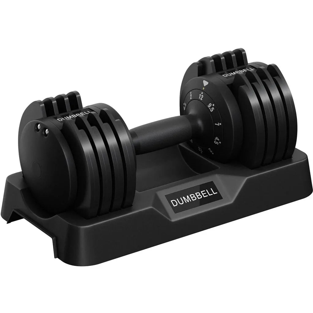 Yaheetech Verstelbare Halter 2-12 kg, Snelinstelling, Zwart