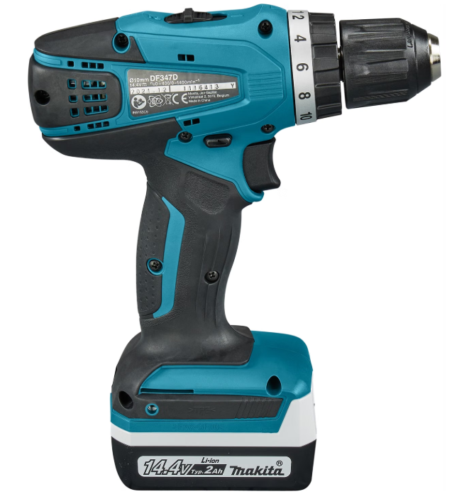 Makita G Range Boor/Schroefmachine 14,4V - DF347DWAE - 198 x 83 x 235 mm