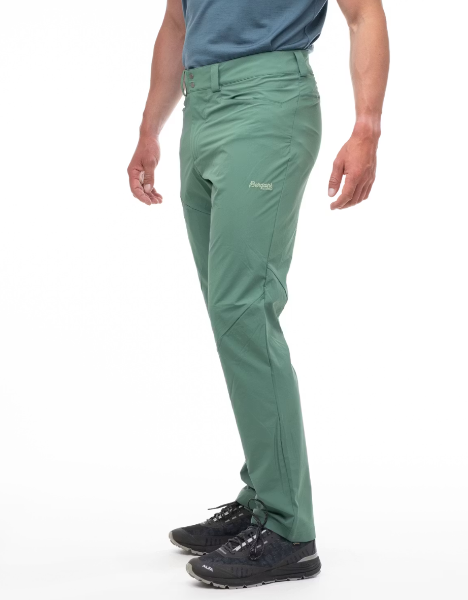Bergans Vandre Light Softshell Broek Heren Dark Jade Green Maat 56