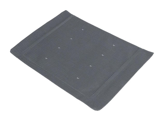 Crespo 237 Classic Zittingdekje - Textileen - Donkergrijs