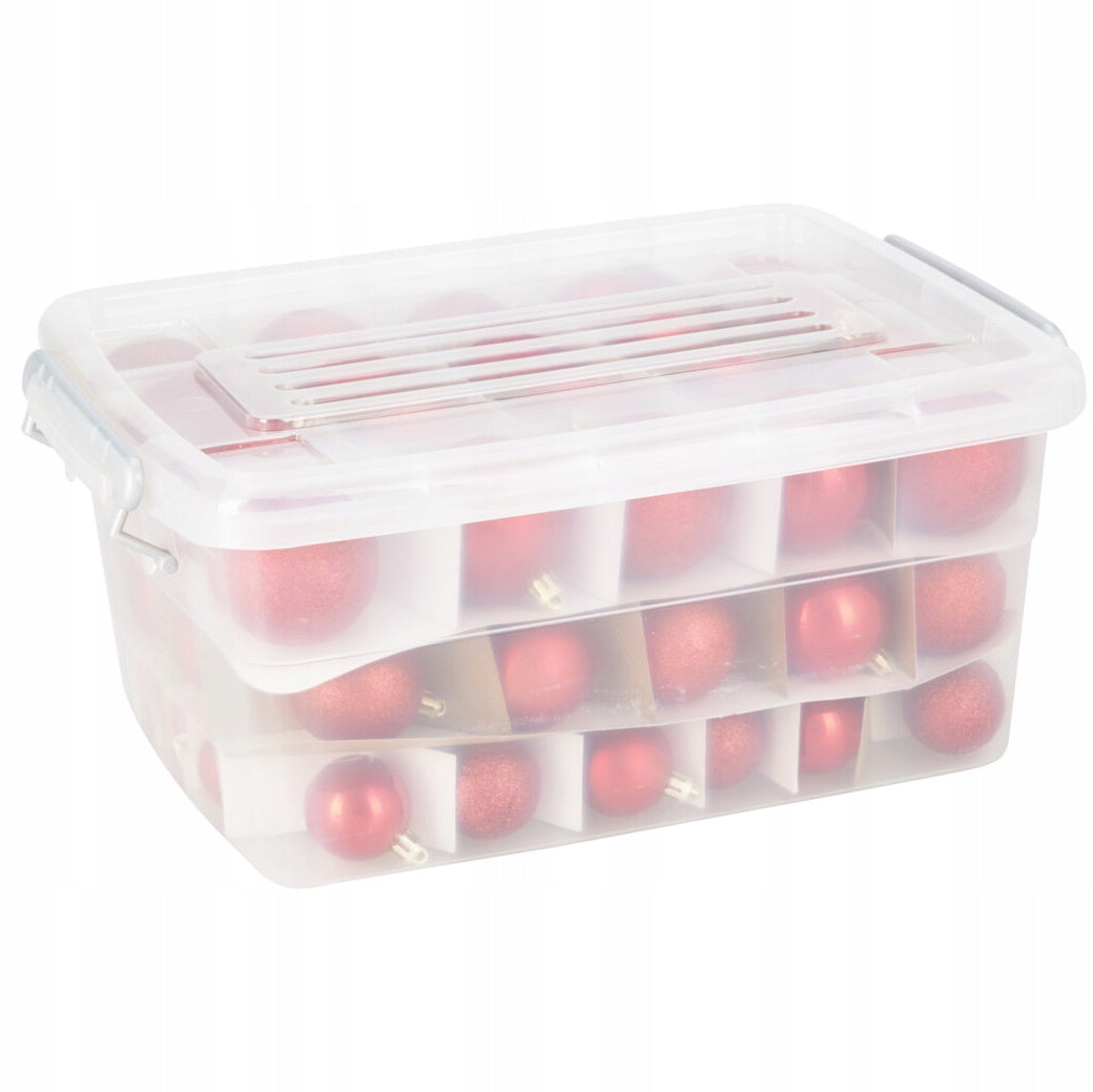 Kerstballen Set 70 Stuks Rood (4, 5, 6 cm)