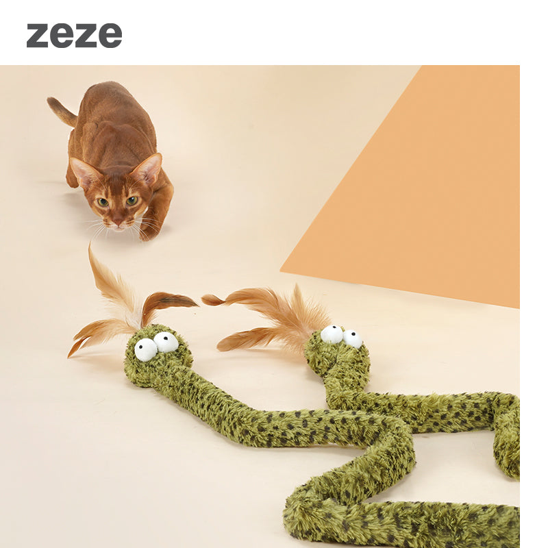 zeze ratelslang-kattenhengel