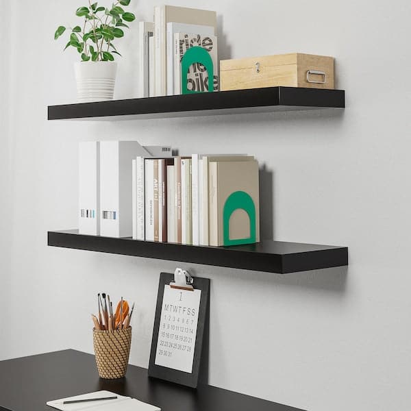IKEA Lack Wandplank - Zwartbruin - 110 x 26 cm