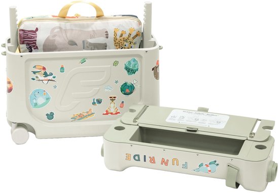 Stokke® JetKids™ Cloudsleeper - Reisematras 150 cm (Animal Family)