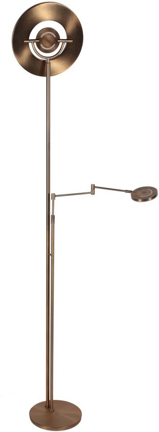 Steinhauer Exclusive - vloerlamp - Soleil2 - brons - kunststof metaal - Ø 32cm - LED - 4386BR