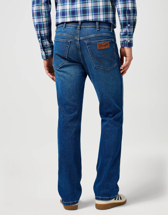 wrangler Texas Medium Stretch Straight Jean – Verdant Tone – maat 30×32