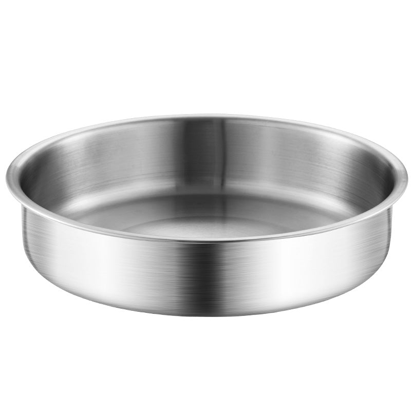 Maxcook diep bord van 304 roestvrij staal - 16 cm