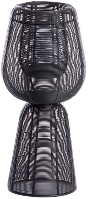 Light & Living - Windlicht FELLINI - Ø18x41.5cm - Zwart