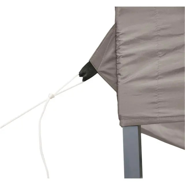 Easy Up Partytent Taupe - 300 x 300 x 270 cm - UV50 - Met Draagtas