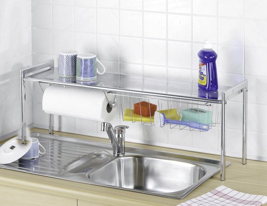 Wenko Keukenrek Met Keukenrolhouder Exquisite Chrome