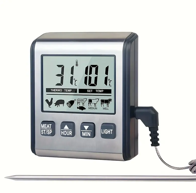 MostEssential Premium Vleesthermometer - 300 °C - Digitaal – Draadloos