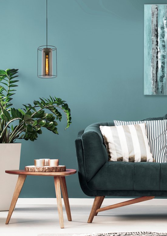 Lucide DOUNIA Hanglamp - Ø 25 cm - E27 - Zwart