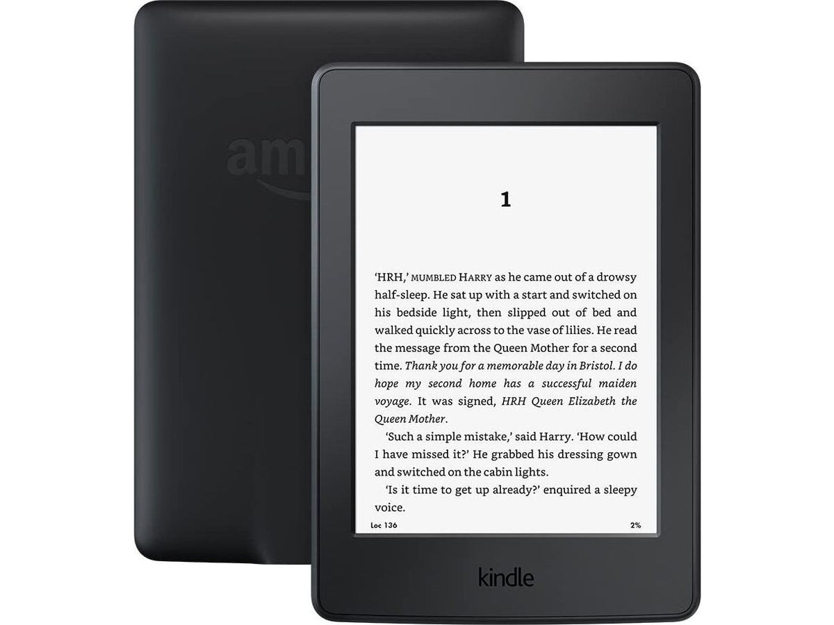 Amazon Kindle Paperwhite E-Reader 7th Gen Wifi - 6 Inch 300 ppi Scherm - Refurbished - 169 x 117 x 9,1 mm