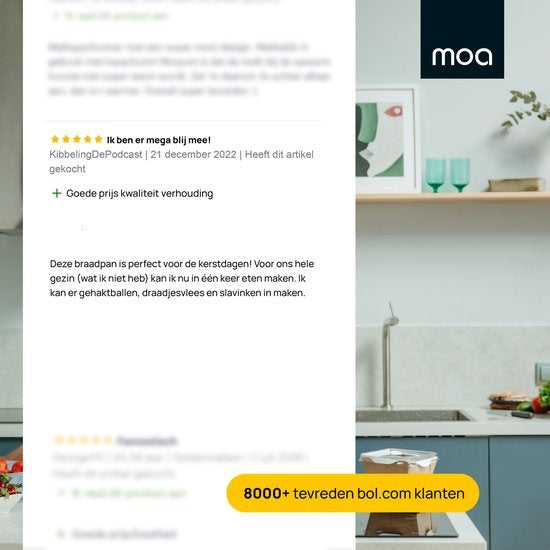 MOA Gietijzeren Braadpan - Inhoud 7,2 liter - 30CM - Rond - Alle warmtebronnen - Ook voor inductie - Gewicht 7,3 kg - Kersenrood - C30CB