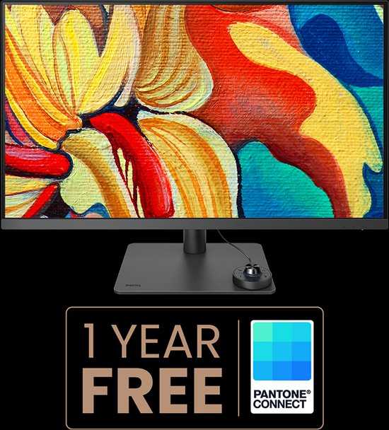 BenQ Creative Pro PD3205U 32 inch monitor 4k - Geschikt voor MAC - IPS Beeldscherm - AQCOLOR - HDMI - Ultra HD 3840x2160 Pixel - USB-C - 32 inch