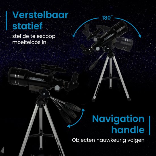ODESSEY Milky Way Edition Reflector Telescoop - 150X Zoom