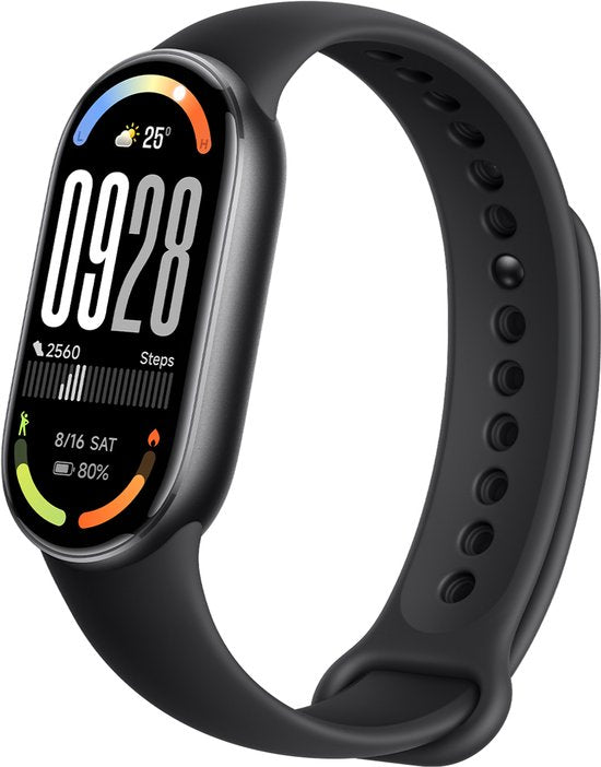 Xiaomi Smart Band 10 - 1,72-inch AMOLED - 150+ sportmodi - 21 dagen batterij - Zwart