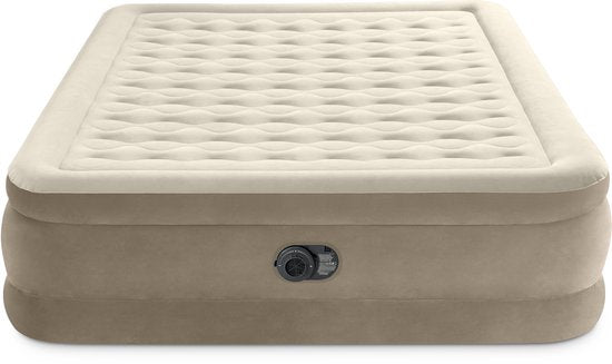 Intex Queen Ultra Plush Luchtbed met ingebouwde pomp - 152x203x46cm