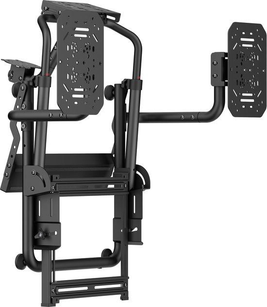 VDD Gaming - Flight simulator cockpit - Flight simulator stand - Zwart