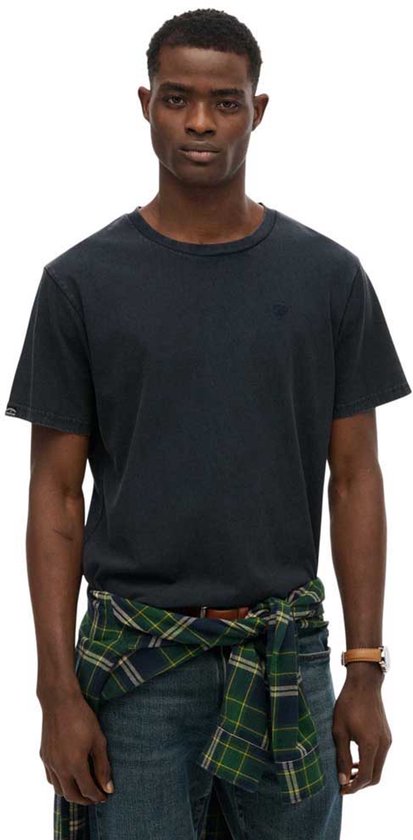 Superdry - Essentials Relaxed T-shirt - Heren - Maat M - Donkergrijs
