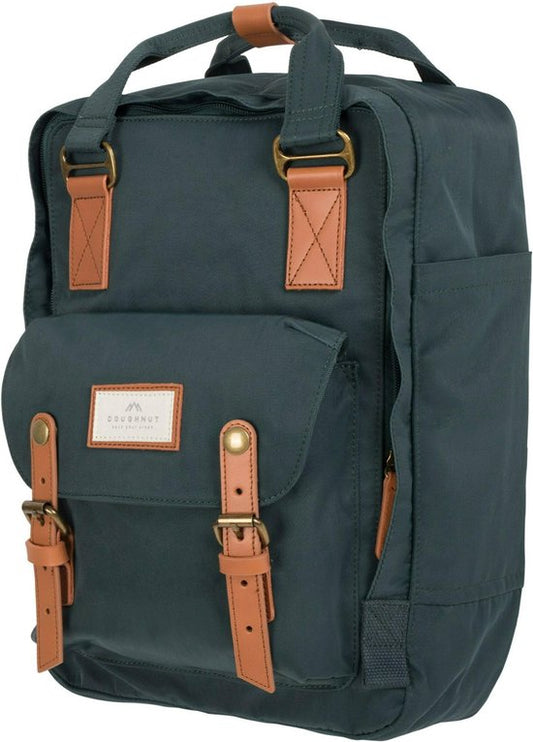 Doughnut laptoprugzak / Rugtas / Schooltas - 14 inch - Macaroon 14 - Slate Green