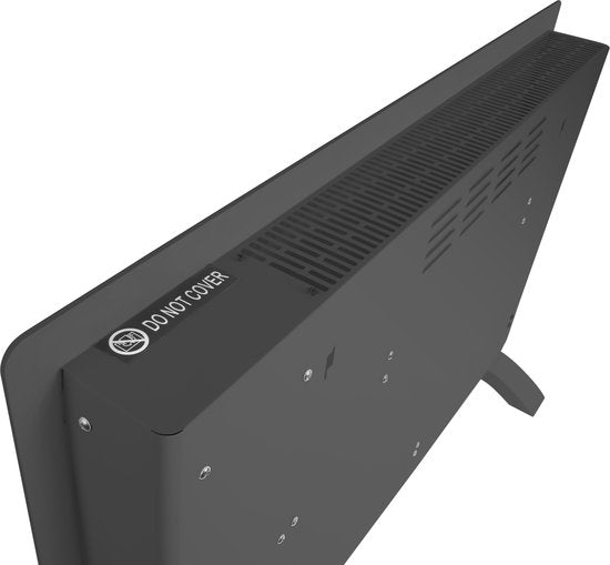 VONROC Elektrische Kachel - 1000/2000W - Wifi & Handmatig - Grijs