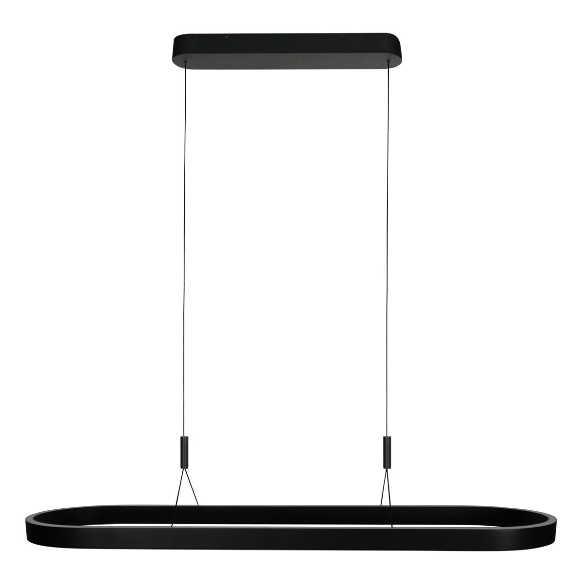 Steinhauer Exclusive - hanglamp - Mykty - zwart - metaal - design lamp - LED - 4205ZW