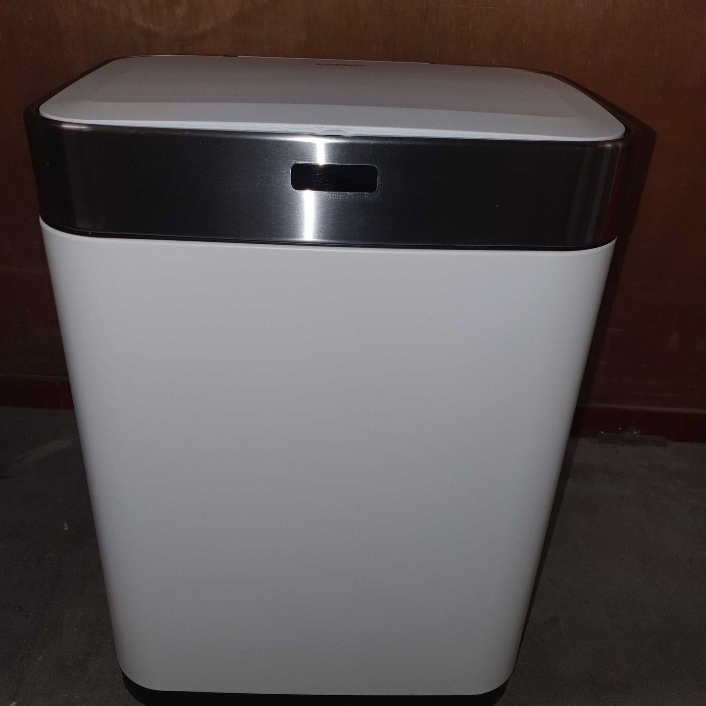 Loftey Sensor Prullenbak 60 Liter – Touch Free Afvalbak - Afvalemmer - Afvalscheiding 2x30L - Keuken - Wit/RVS