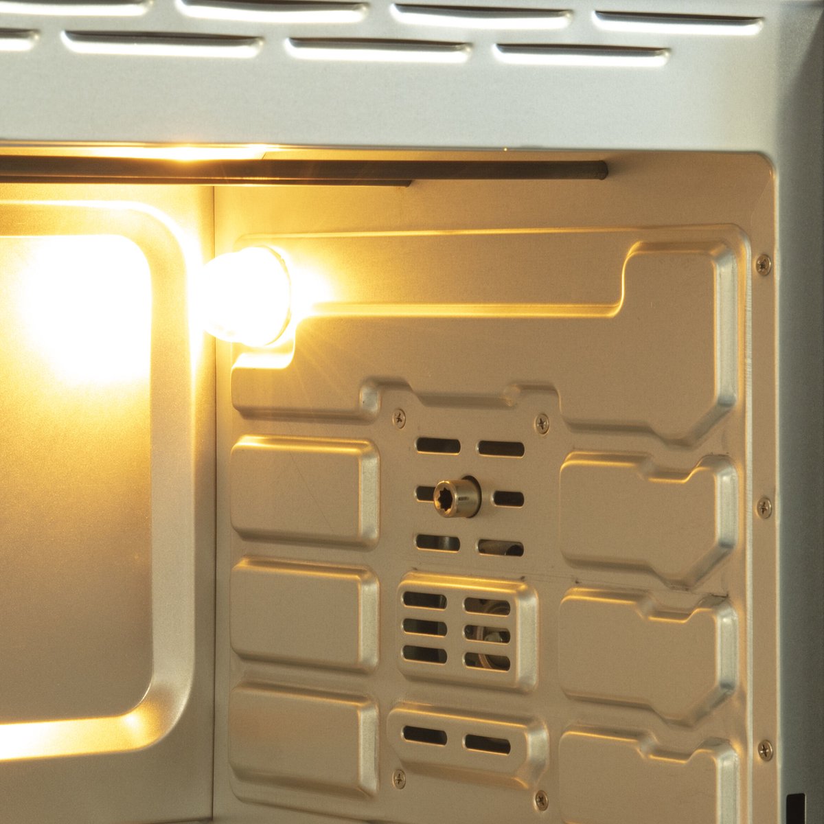 Inventum OV457B Vrijstaande Heteluchtoven 45 Liter - Met Draaispit - 5 Ovenfuncties - 100 tot 230 °C - Zwart