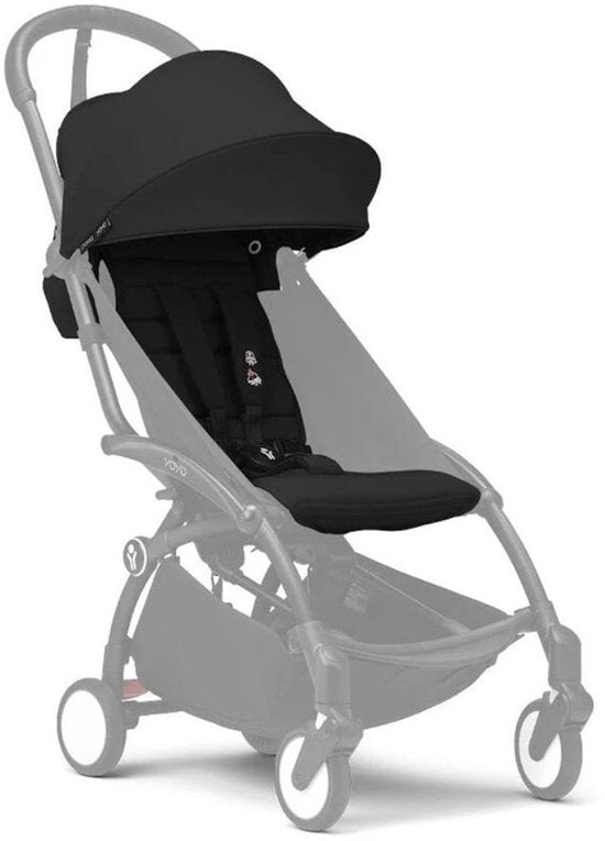 Stokke® YOYO 3 6+ kleurenpakket Lichte Plooibuggy | Zwart