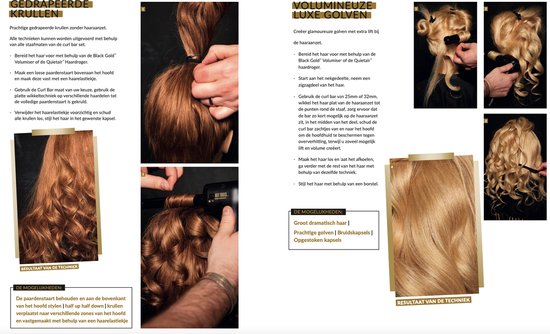 Hot Tools - Professioneel - Krulset - Krultang 18mm, 25mm, 32mm, 38mm - Krullen - Kappertools - Curls
