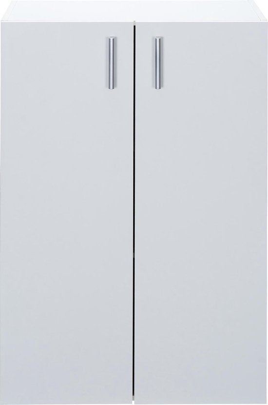Casaria Boekenkast Vela - 3 Vakken Verstelbaar 115x60x28 cm - Wit
