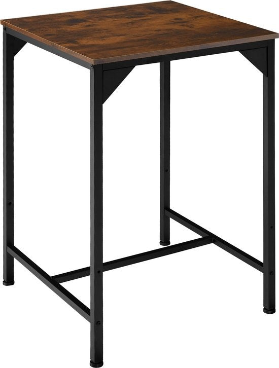 tectake - Bartafelset Inverness industrieel donkerbruin	- 404362