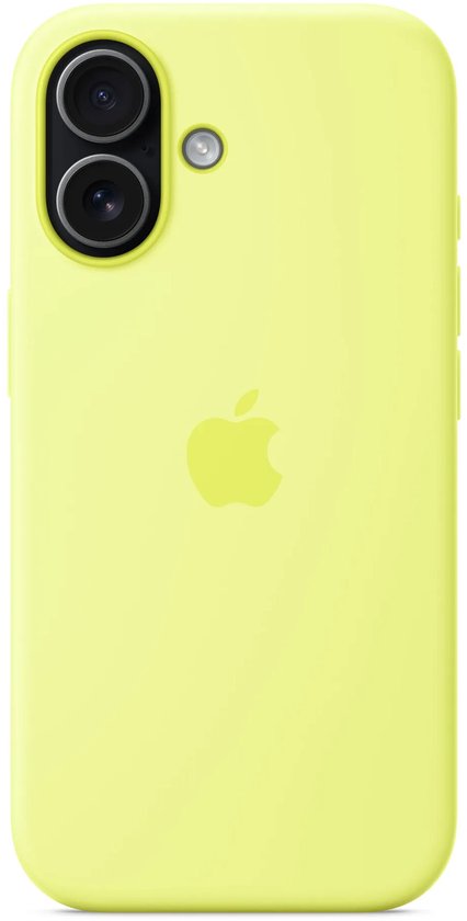 Siliconenhoesje met MagSafe voor iPhone 17 - Neongeel