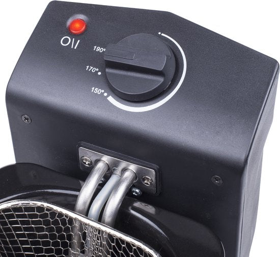 Tristar Friteuse FR-6919 - Frituurpan Klein - Deep Fryer 2 liter - 800W - Camping Friteuse - RVS