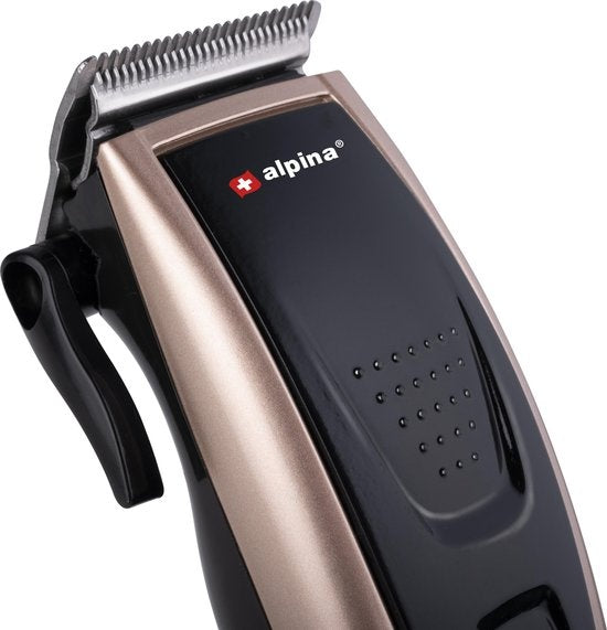 alpina Tondeuseset Haartrimmer - Trimmer Baard - 4 Opzetkammen - 8 Accessoires