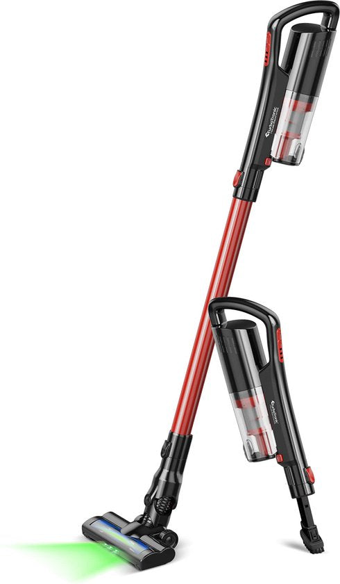 TurboTronic LZ6 Steelstofzuiger met Laser - Rood