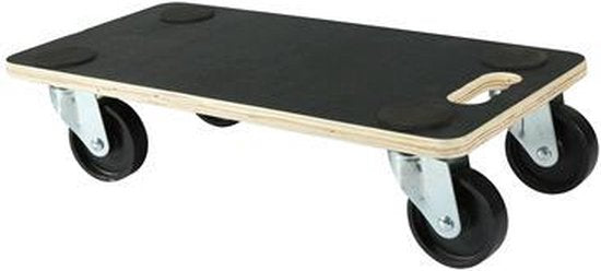 T4all Transporthulp - Meubelroller - Hondje / trolley - 58x30cm - 300kg draagkracht