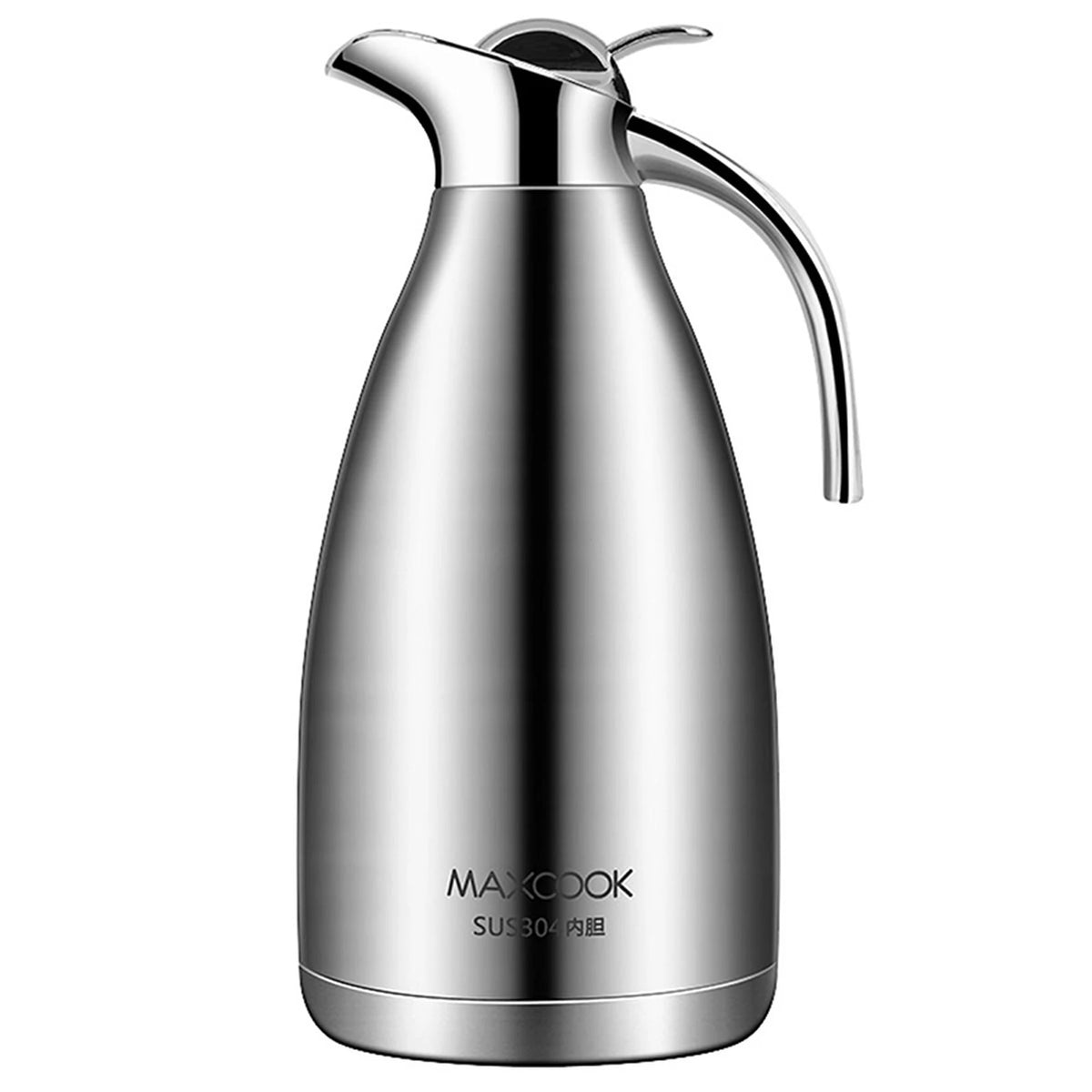 Maxcook Roestvrijstalen Vacuüm Geïsoleerde Heetwaterketel 2 l MCH-478 - 304 RVS - 2000 ml
