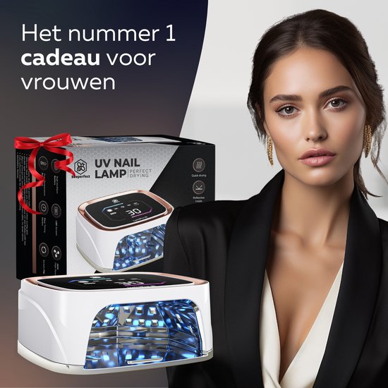 Beeperfect® UV Lamp Gelnagels - Nagellamp - Nagellamp UV Led - Nageldroger - Draadloos - Reflecterende binnenkant - Rose Goud