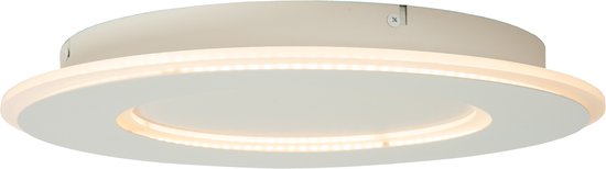 Lucide AXELLE - Plafonnière (Plafondlamp) - Ø 39,6 cm - LED 3 StepDim - 1x24W 2700K - Wit